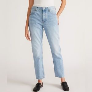 Everlane The ’90s Cheeky Jean Vintage Sunbleached Blue Size 24